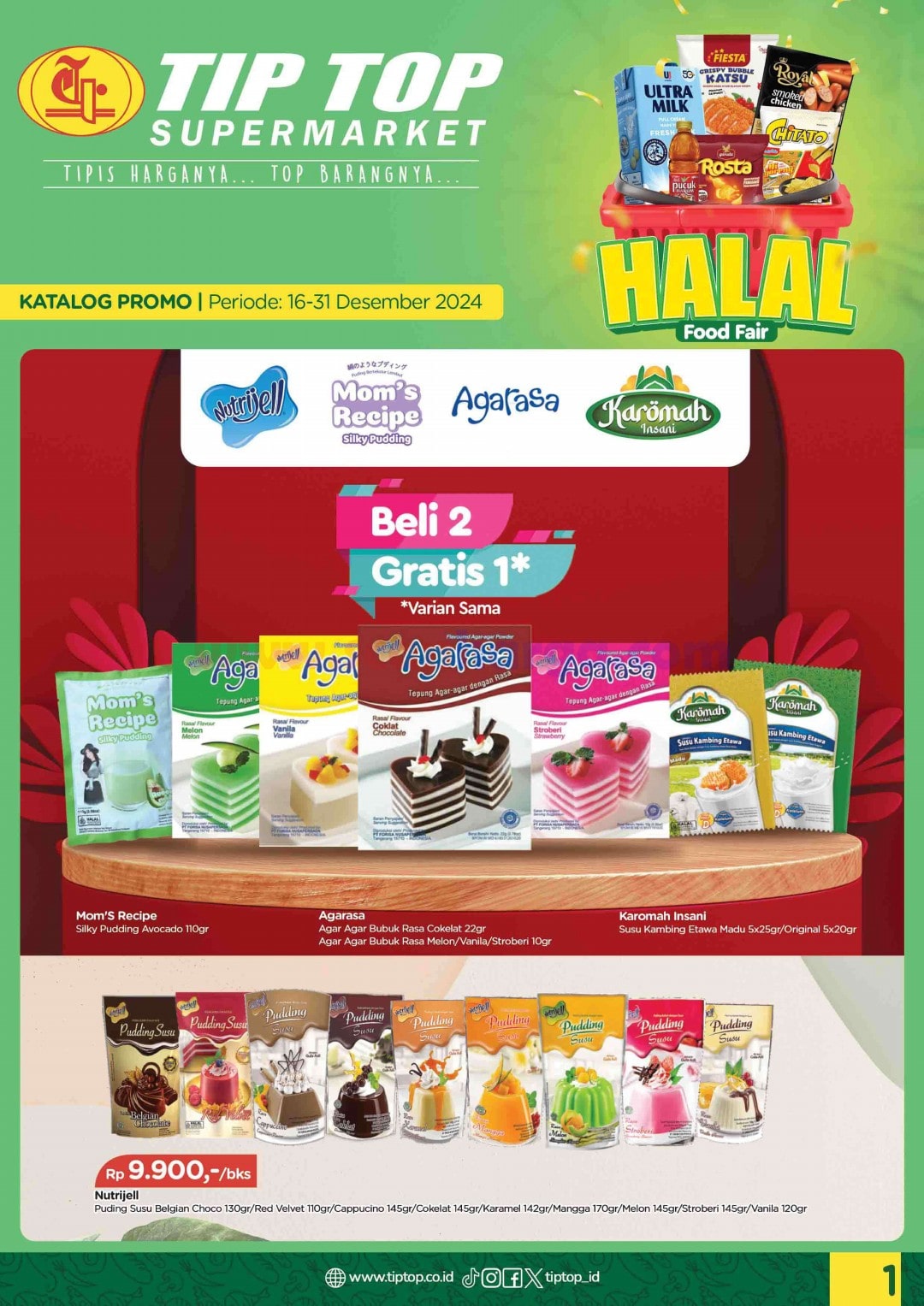 Promo Katalog Supermarket TipTop Akhir Tahun 2024